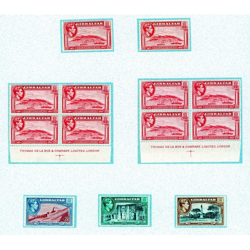 263 - 1938-51 mint collection (184) on leaves, large part o.g.  Commences with original Specimen set of tw... 