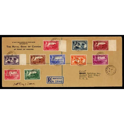 436 - 1938-48 small range of seven better covers including a couple of very scarce labels, one a provision... 