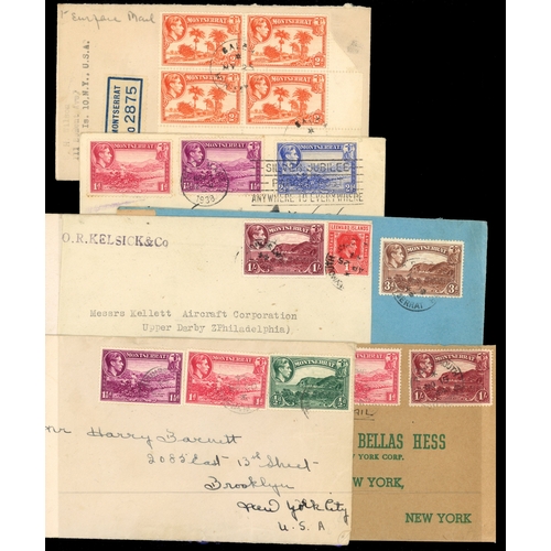 436 - 1938-48 small range of seven better covers including a couple of very scarce labels, one a provision... 