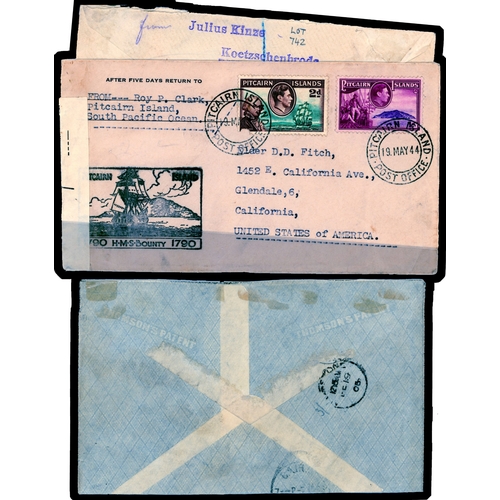 1059 - British Commonwealth QV-KGVI postal history collection, including British Solomon Is 1940 censored c... 