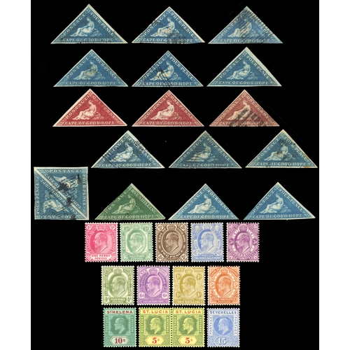 1072 - Mainly mint selection on Hagners including N Nigeria 1910 to 10s, Cape of Good Hope used selection o... 