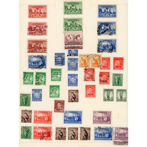 118 - 1913-1947 predominately used selection arranged on album leaves including 1913-14 values to 5s, 1915... 