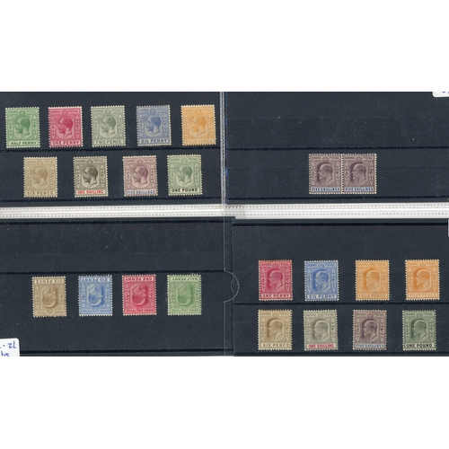 121 - 1861-1942 mint and used selection arranged on stockcards including mint 1861-62 rough perf 14 to 16,... 