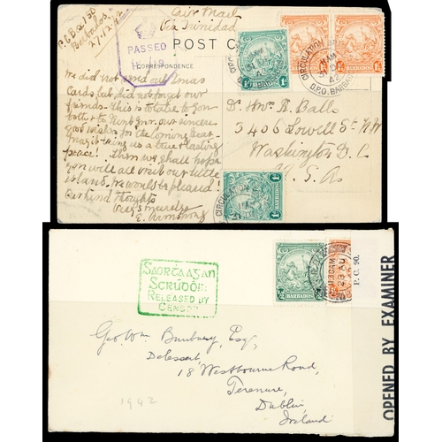 129 - 1833-1950s postal history collection, including 1833 pre-stamp entire letter addressed to London rat... 