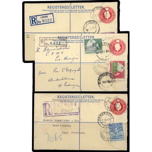 131 - 1901-1950s collection of postal history, including 1901 Boer War P.O.W mail to Camp in Ceylon, frank... 