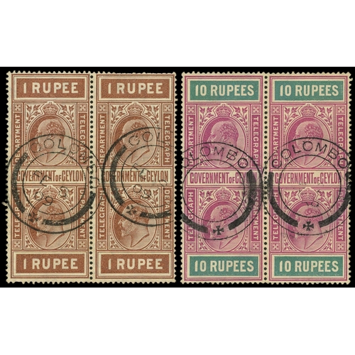 353 - TELEGRAPHS: 1903-1910 KEVII mint and used collection arranged on Hagners as per Part I listings, inc... 