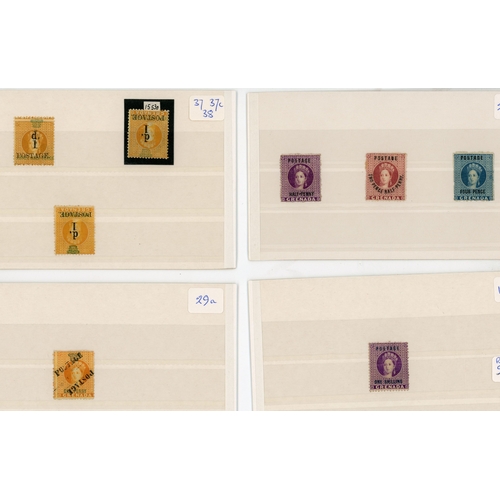 500 - 1861-1936 predominately mint selection arranged on stockcards including 1861-62 1d green pair, 6d ro... 