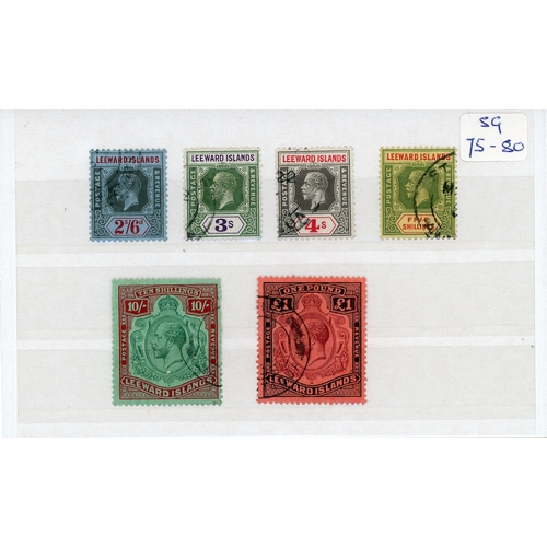 683 - 1890-1932 mint and used selection arranged on stockcards including mint 1890 to 5s, 1897 Diamond Jub... 