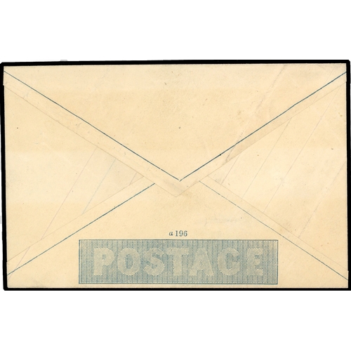 7 - 1840 Mulready 2d envelope, (Stereo a196), fine unused. SG ME4