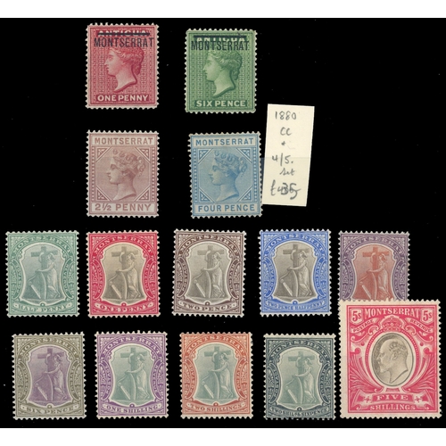 746 - 1876 1d and 6d, 1880 2½d and 4d, 1904 to 5s, 1908 to 5s and 1914 5s, mint, good to fine. (22) btn SG... 