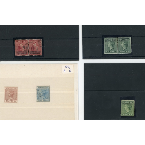 747 - 1876-1932 mint and used selection arranged on stockcards, including mint 1876 6d inverted ‘S’ RPS Ce... 