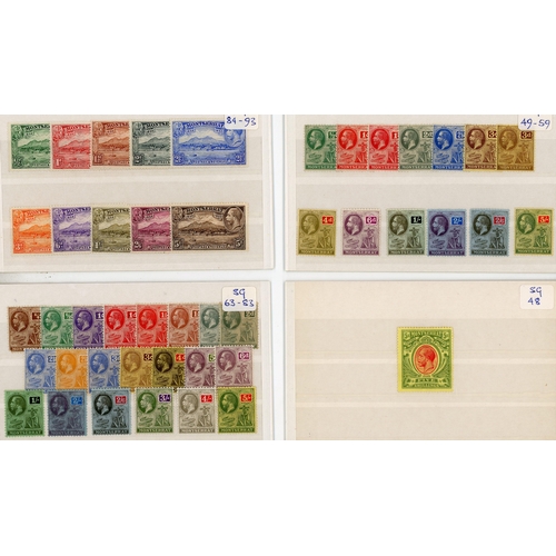 747 - 1876-1932 mint and used selection arranged on stockcards, including mint 1876 6d inverted ‘S’ RPS Ce... 