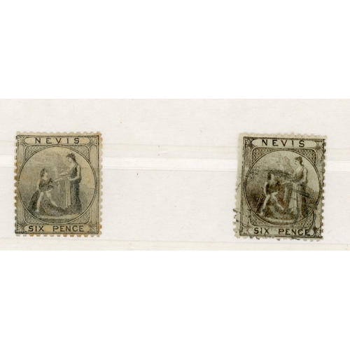 789 - 1862 to 1883 mint and used range on stock cards including mint 1862 1d (3), 6d, 1s, 1878 4d (2), 187... 