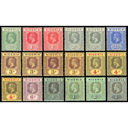 815 - 1914-29 to £1 with additional shades/printings plus 1921 10s, mainly good to fine (31) SG 1/12, 29a