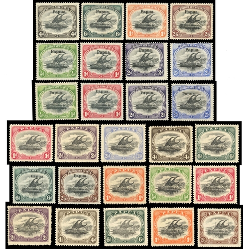 829 - Mint selection on Hagners including 1907 values to 2s6d (3), 1916-31 to 10s, 1917 to 1d on 2s6d, 3d ... 