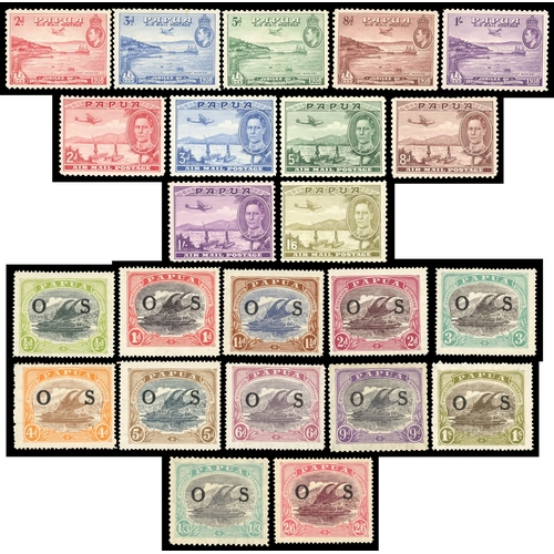 829 - Mint selection on Hagners including 1907 values to 2s6d (3), 1916-31 to 10s, 1917 to 1d on 2s6d, 3d ... 