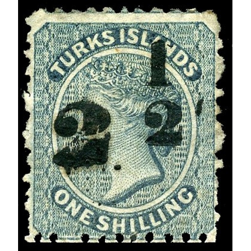 950 - 1881 ‘2½’ (setting 9, type 26) on 1s dull blue, small part o.g., some perf toning. A collectable exa... 