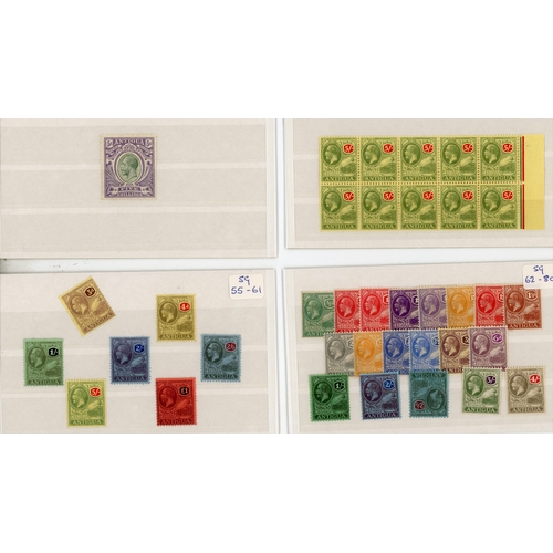 99 - 1862-1932 mainly mint selection arranged on stockcards including 1862, rough perf 14 to 16, 6d blue ... 