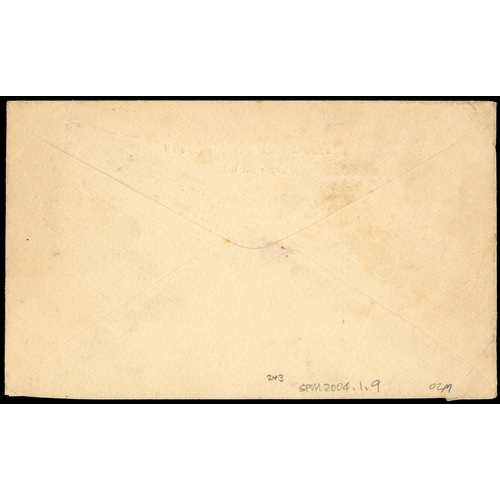 1166 - 1929 (20 June) registered envelope to England, bearing Straits Settlements KGV 4c (2), 6c and 12cm t... 