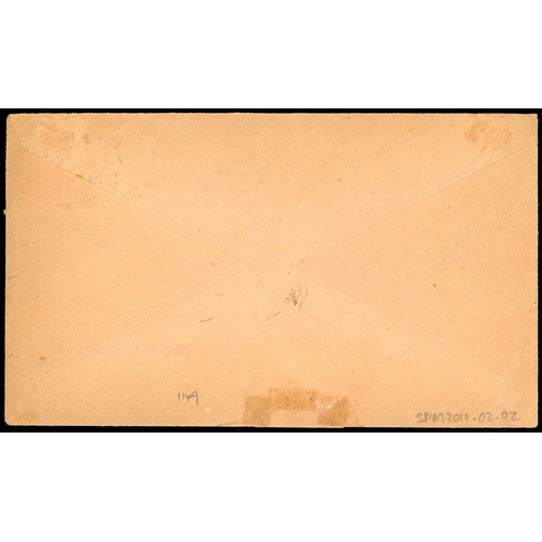 1167 - 1929 (1 Nov.) envelope to Liverpool, bearing KGV 4c and 12c, tied by 