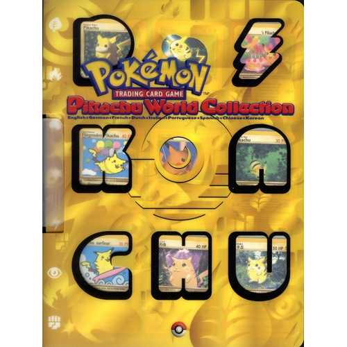 82 - Pikachu World Collection - 2000 9/9 cards with Binder. - About this set:The Pikachu World Collection... 