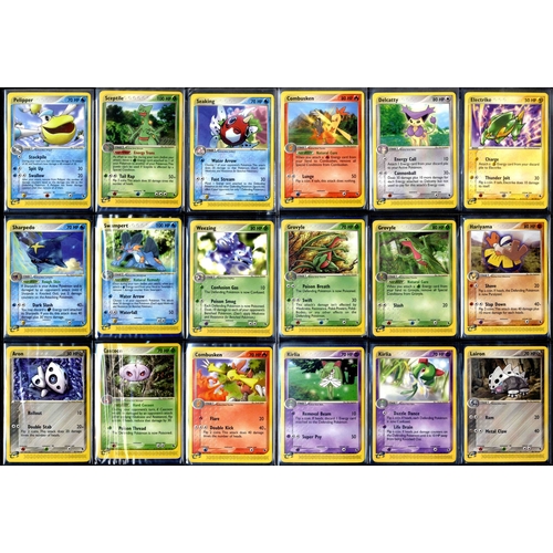 83 - Complete EX Ruby & Sapphire Set - 109/109 & Reverse Holos - What do you get:A complete EX Ruby & Sap... 