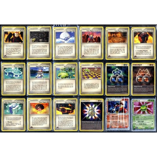 88 - Near Complete EX Team Magma vs Team Aqua - 96/95 - All EX & Secrets. + Reverse Holos - What do you g... 