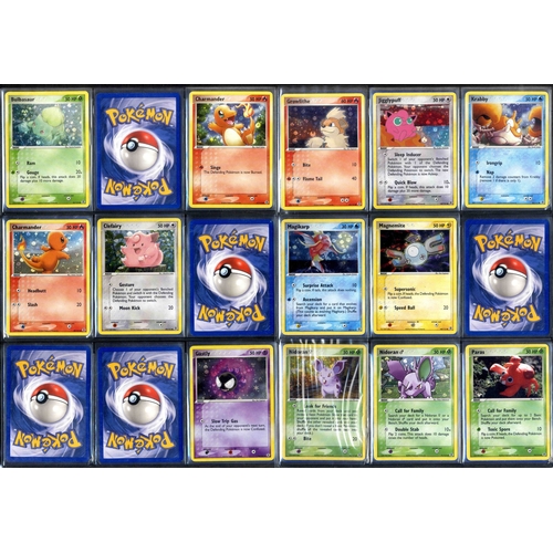 90 - EX Fire Red & Leaf Green Complete Set - All EX's & Secrets.  - This lot features a complete EX Fire ... 