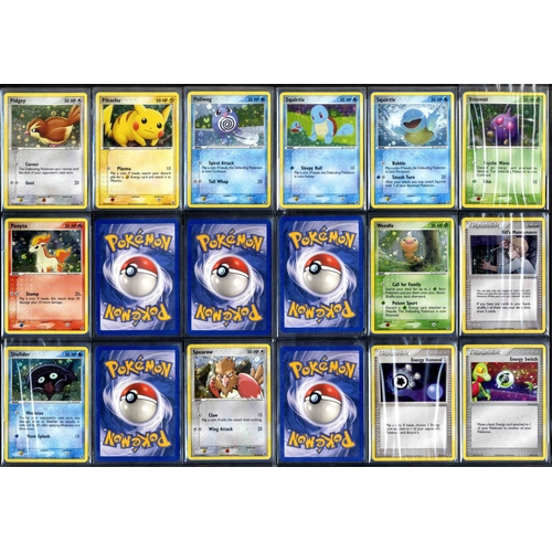 90 - EX Fire Red & Leaf Green Complete Set - All EX's & Secrets.  - This lot features a complete EX Fire ... 