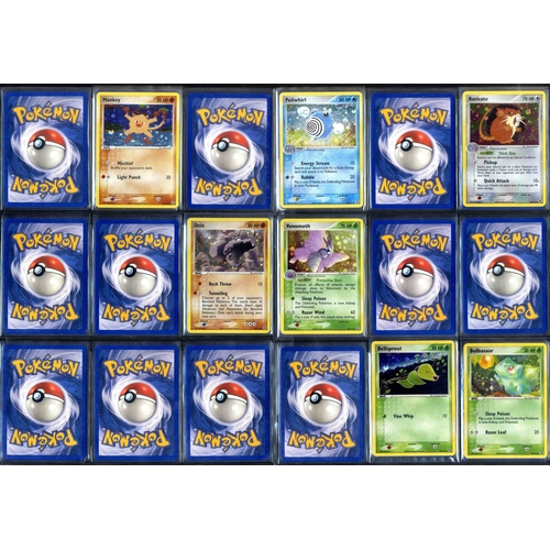 90 - EX Fire Red & Leaf Green Complete Set - All EX's & Secrets.  - This lot features a complete EX Fire ... 