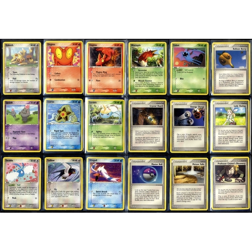 95 - EX Deoxys #105/107 - Full Set Missing Gold Stars  - This lot features a near complete EX Deoxys set,... 