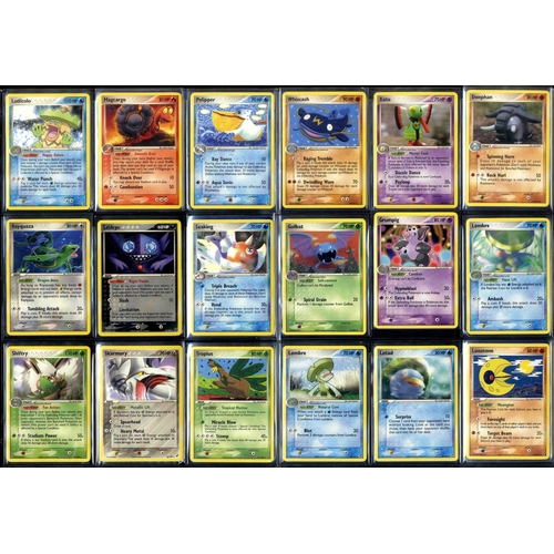 95 - EX Deoxys #105/107 - Full Set Missing Gold Stars  - This lot features a near complete EX Deoxys set,... 