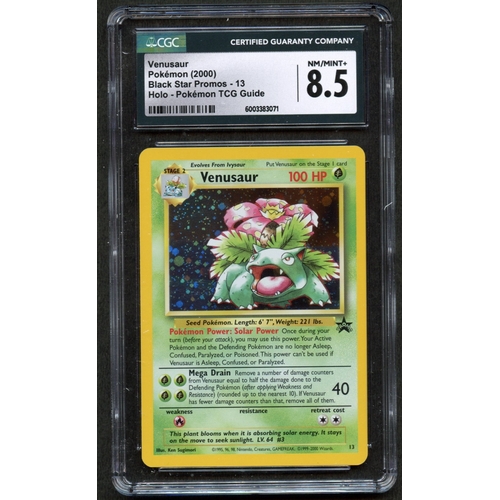 81 - CGC 8.5 Venusaur Black Star Promo #13