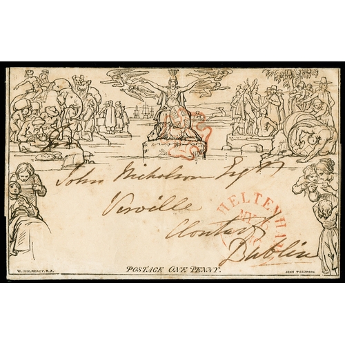 9 - Great Britain 1840 (COVER) SGME1