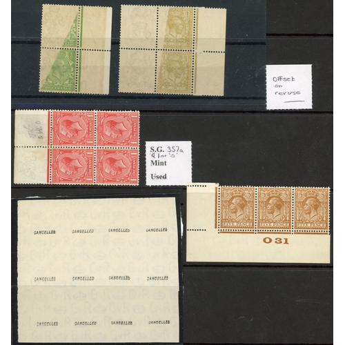 3806 - GB KGV mint and used collection