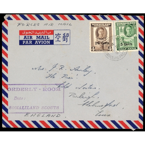 2568 - Somaliland 1951 Forces envelope
