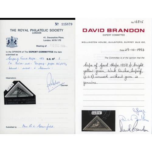 2570 - Cape of Good Hope triangles collection