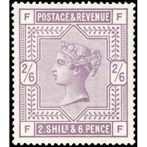1142 - GB 1883 SG 178 2s6d lilac mint