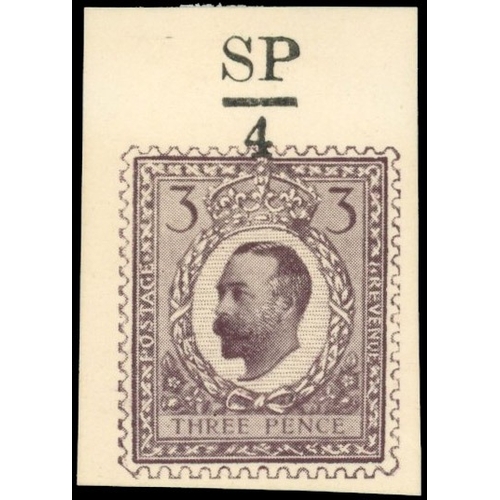 1190 - GB 1911-12 Hentschel Small Format colour essay 3d in brown