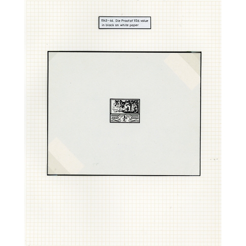 1369 - GB Channel Islands Jersey 1943 Views die proof set of 6 SG 3-8var