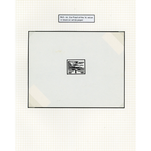 1369 - GB Channel Islands Jersey 1943 Views die proof set of 6 SG 3-8var