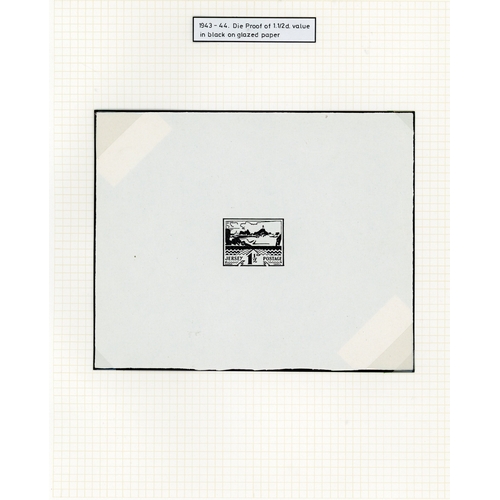 1369 - GB Channel Islands Jersey 1943 Views die proof set of 6 SG 3-8var