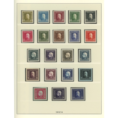 83 - Bosnia Herzegovina 1912 and 1916 Franz Joseph imperf sets