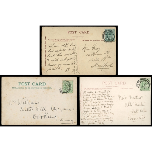 3011 - GB hand-illustrated postcards (9)