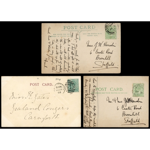 3011 - GB hand-illustrated postcards (9)