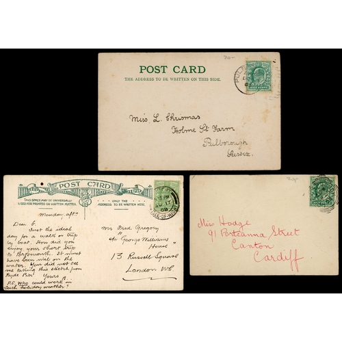 3011 - GB hand-illustrated postcards (9)