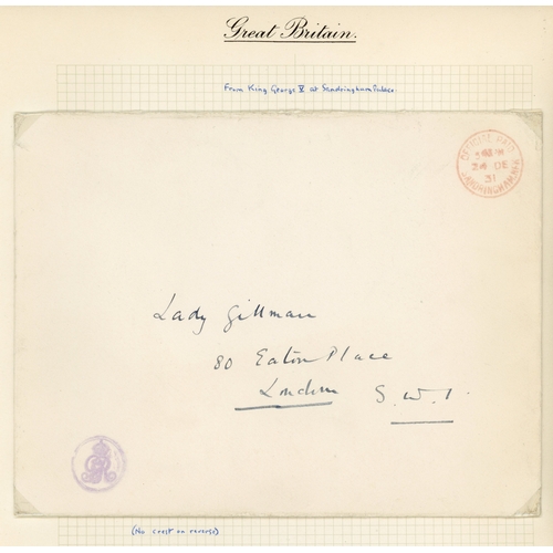3013 - GB 1930s-80s Royal Household mail collection
