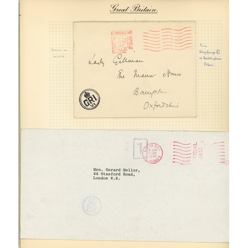 3013 - GB 1930s-80s Royal Household mail collection