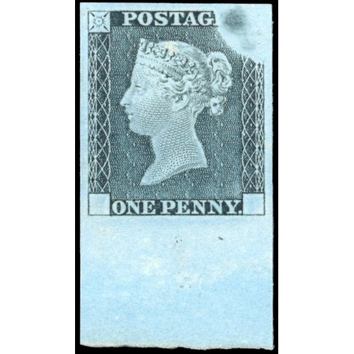 3022 - Great Britain 1d rainbow trial SG DP20a