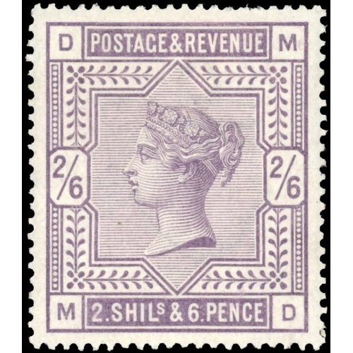 3126 - GB 1883 SG 179 2s6d deep lilac mint